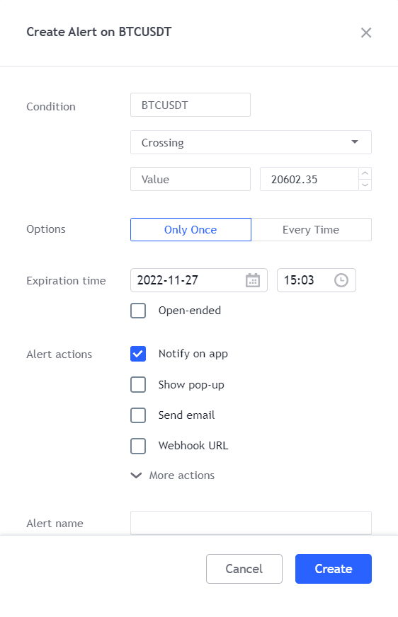 TradingView Alert Tool