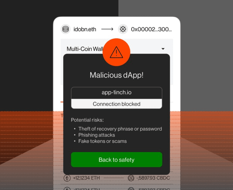 Sample alert notification. Source: Blockaid’s official site.