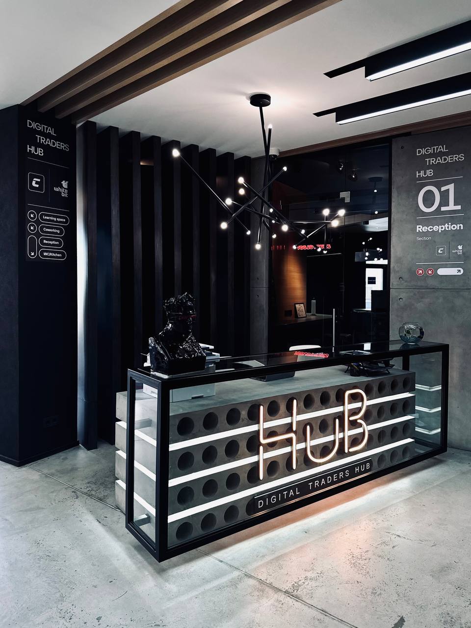 The hub is more than just a workspace; it