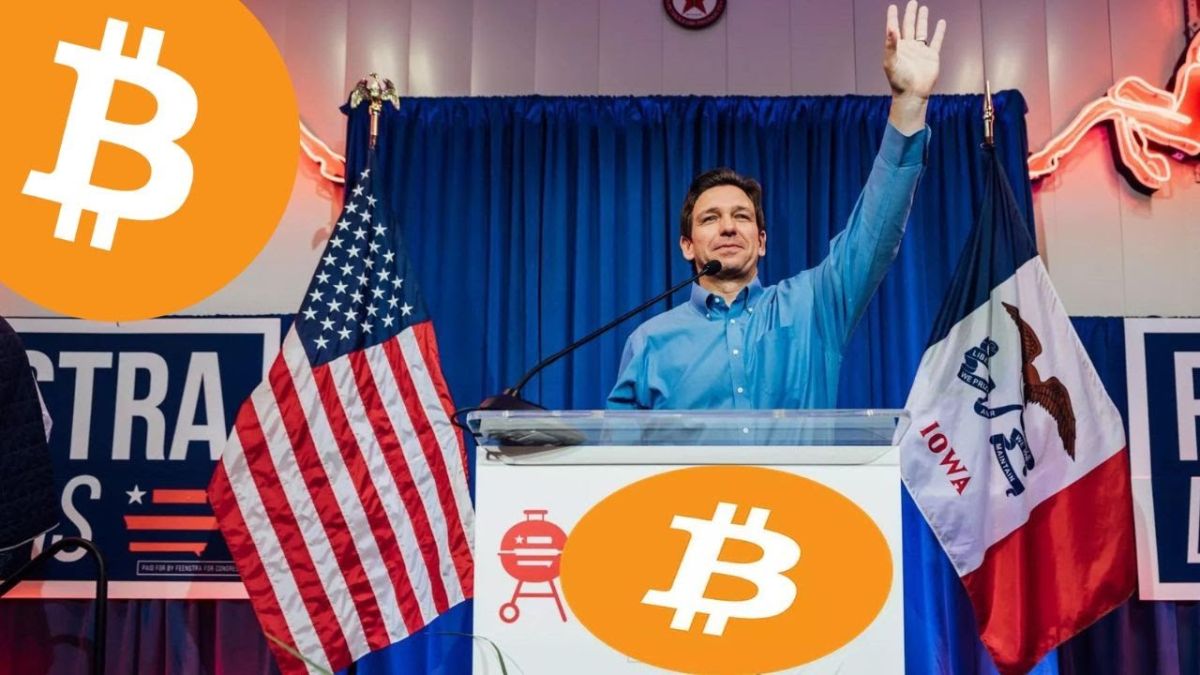 ДеСантис обещает защитить биткойн Источник: trustnodes