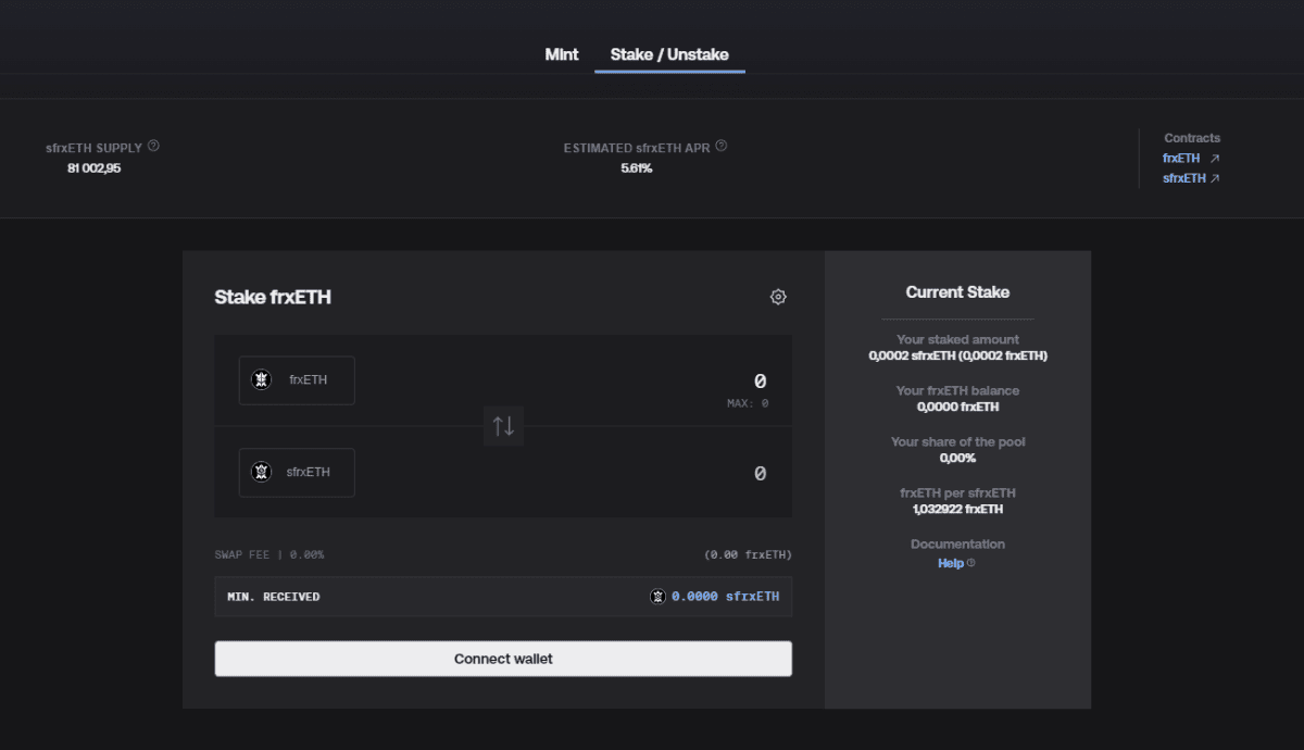 Frax Finance Source: app.frax.finance