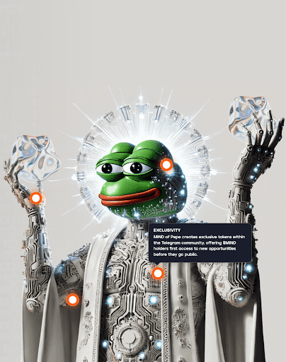 Mind of Pepe позиціонується як окрема цифрова особистість. Джерело: mindofpepe