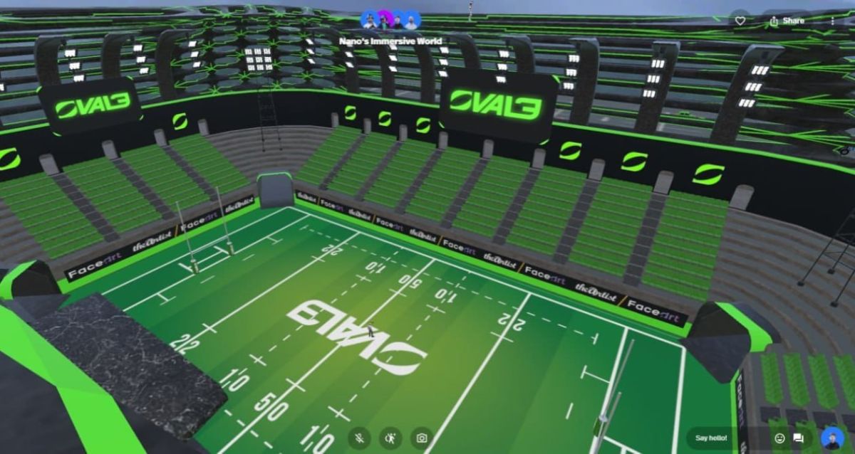 Стадион ждет топовых спортсменов. Источник: https://twitter.com/Oval3_game