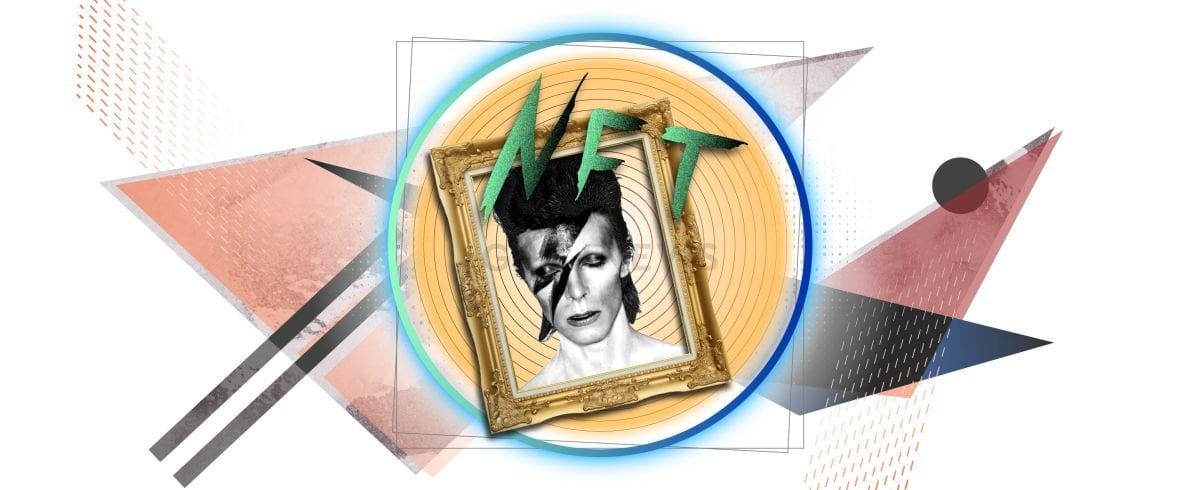 NFT from the “Bowie on the Blockchain” collection was sold for $127,000. Photo - NFT from the “Bowie on the Blockchain” collection was sold for $127,000.