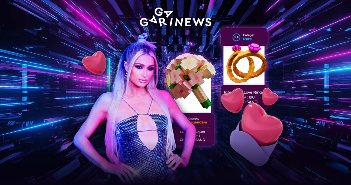 Paris Hilton invites you to the metaverse for Valentine's Day