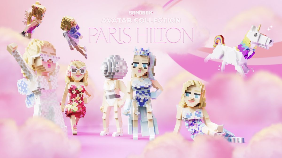 Exclusive avatars from Paris Hilton Source: https://twitter.com/TheSandboxGame
