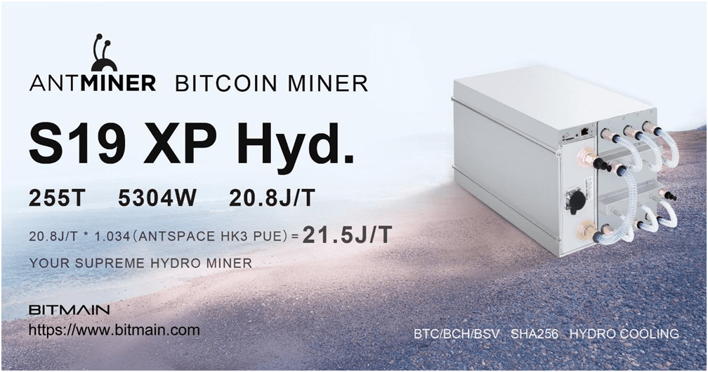 Bitmain Antminer S19 XP Hyd