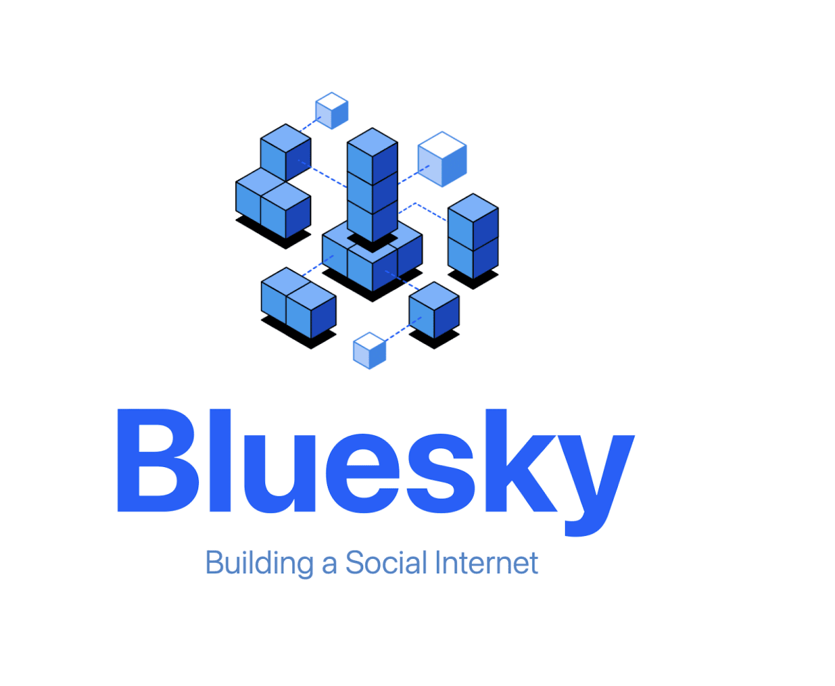 Логотип Bluesky. Источник: вебсайт Bluesky