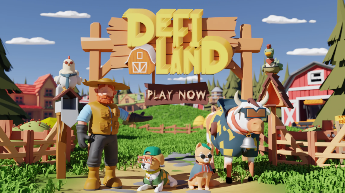 Screenshot from DeFi Land. Website: https://defiland.app/