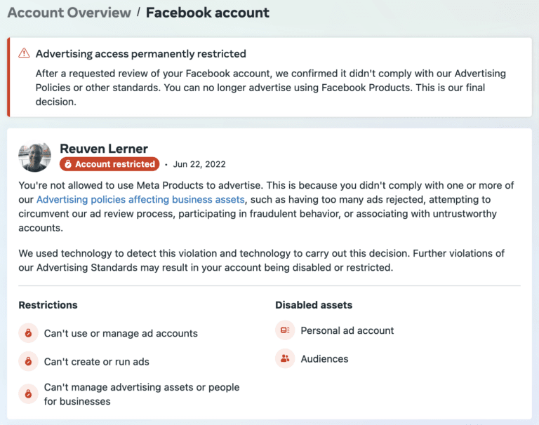 Facebook забанил преподавателя Python за торговлю змеями Источник: lerner.co.il