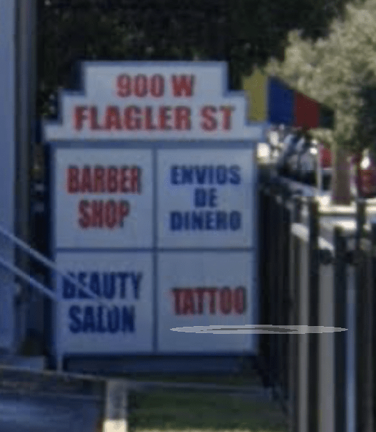   900 W Flagler St. Source: Google Maps