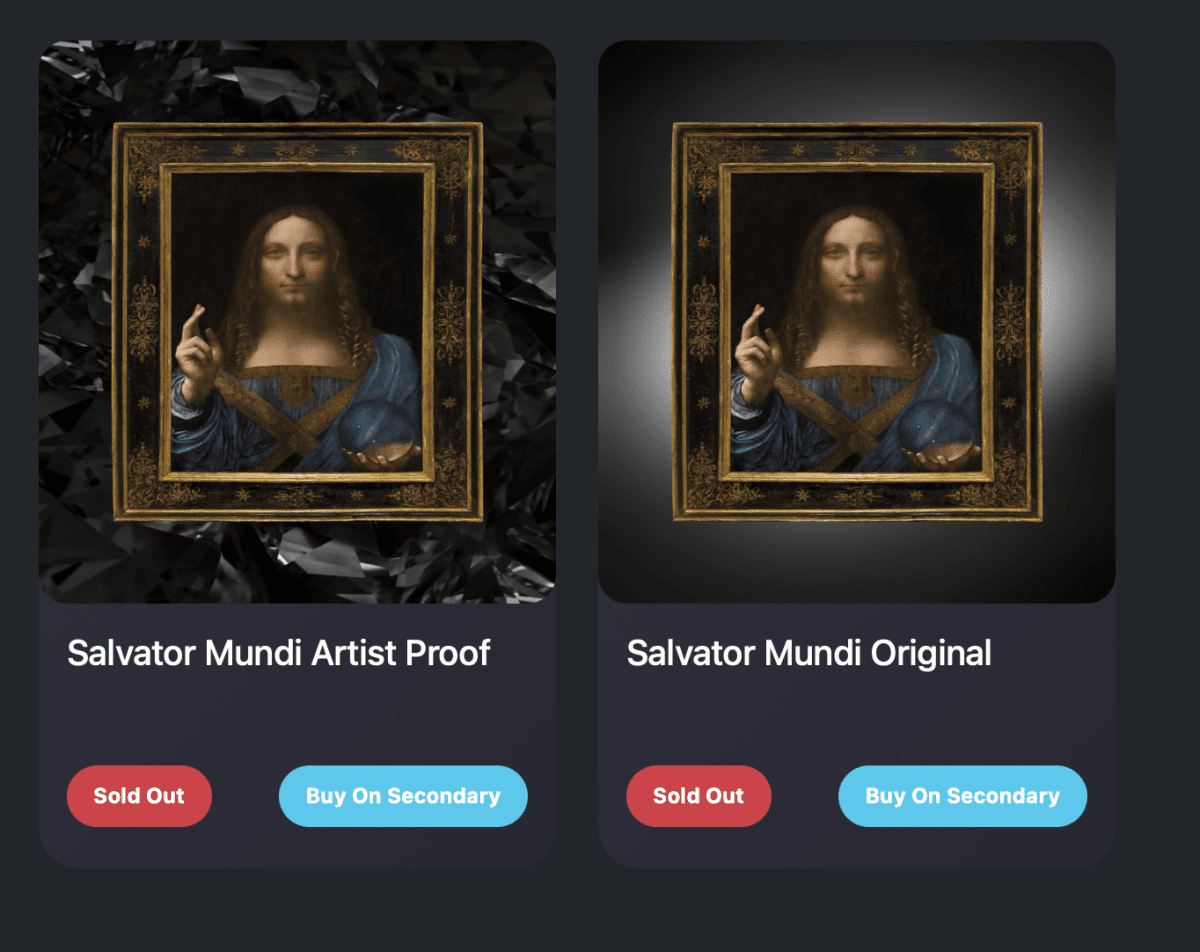 Продається «Спаситель світу» (лат. Salvator Mundi). Джерело: ElmonX