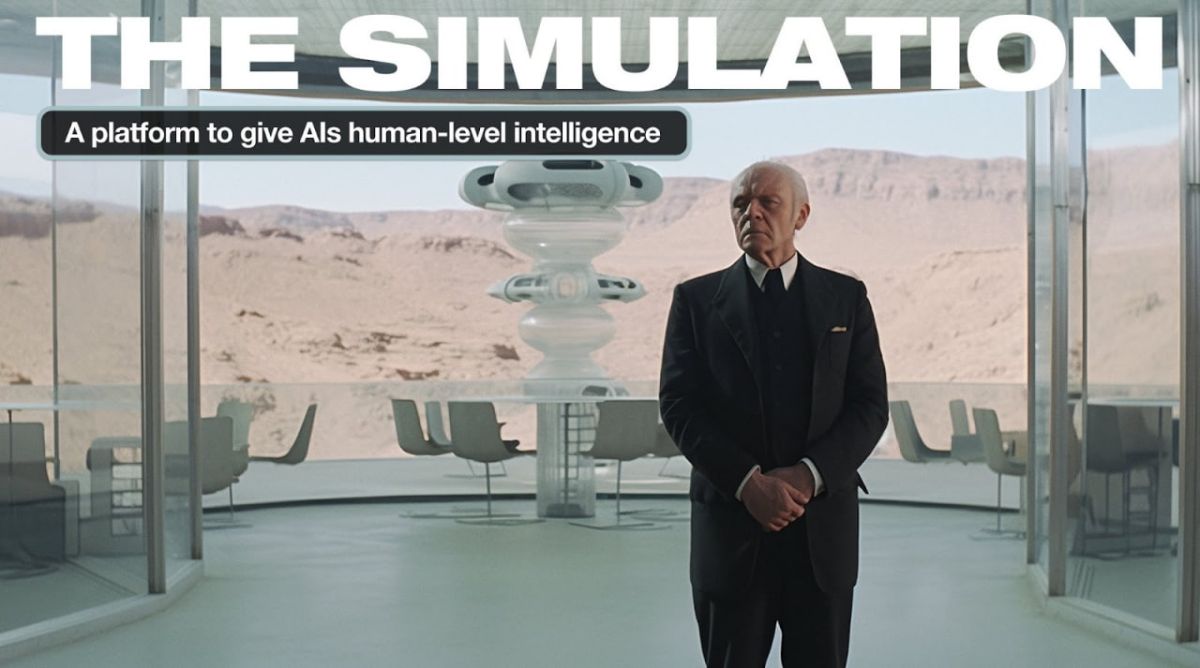 The Simulation створює світи з розумними віртуальними істотами. Джерело: https://twitter.com/fablesimulation