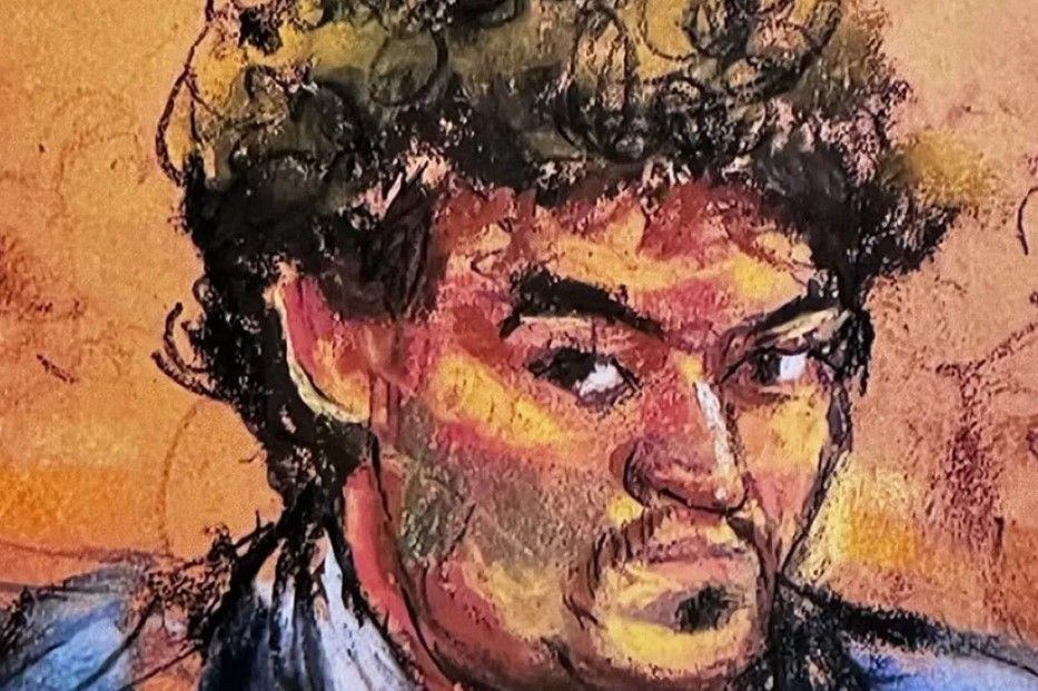SBF’s courtroom sketch. Source: Reuters