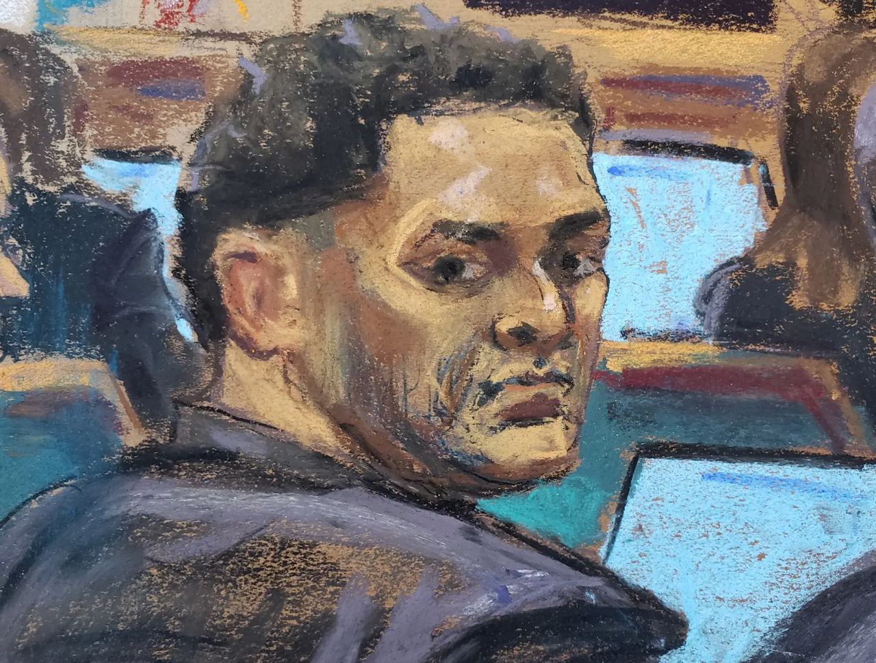 SBF’s courtroom sketch. Source: Reuters