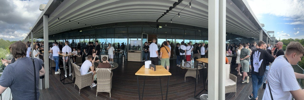 Lounge Area at Incrypted Conference 2024. Source: telegram.com.