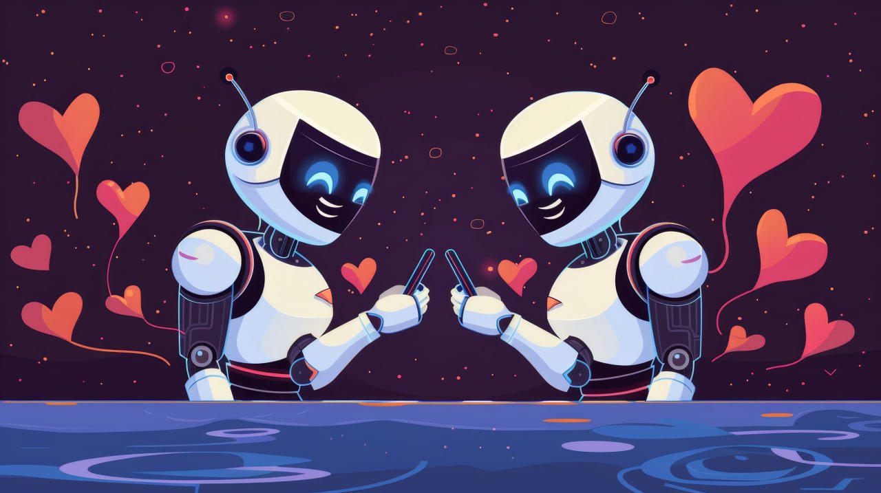 Bots communicating. Source: freepik.com 