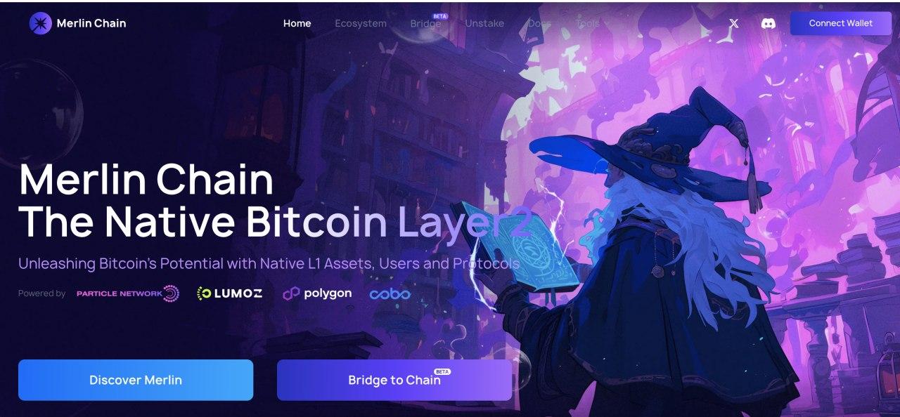 Merlin Chain. Источник: merlinchain.io