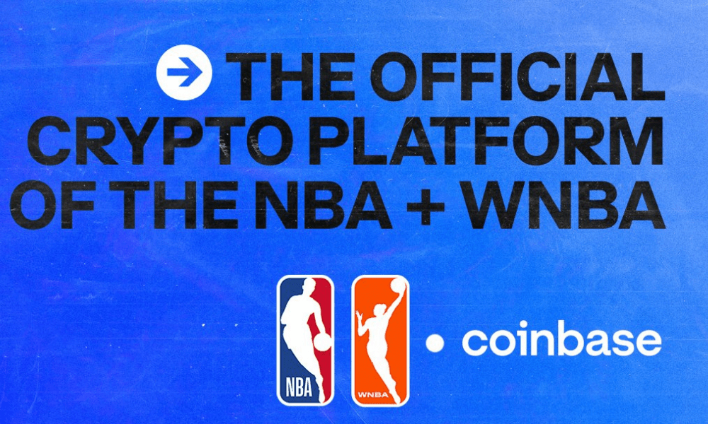 Coinbase is a sponsor of the two largest basketball leagues in the United States