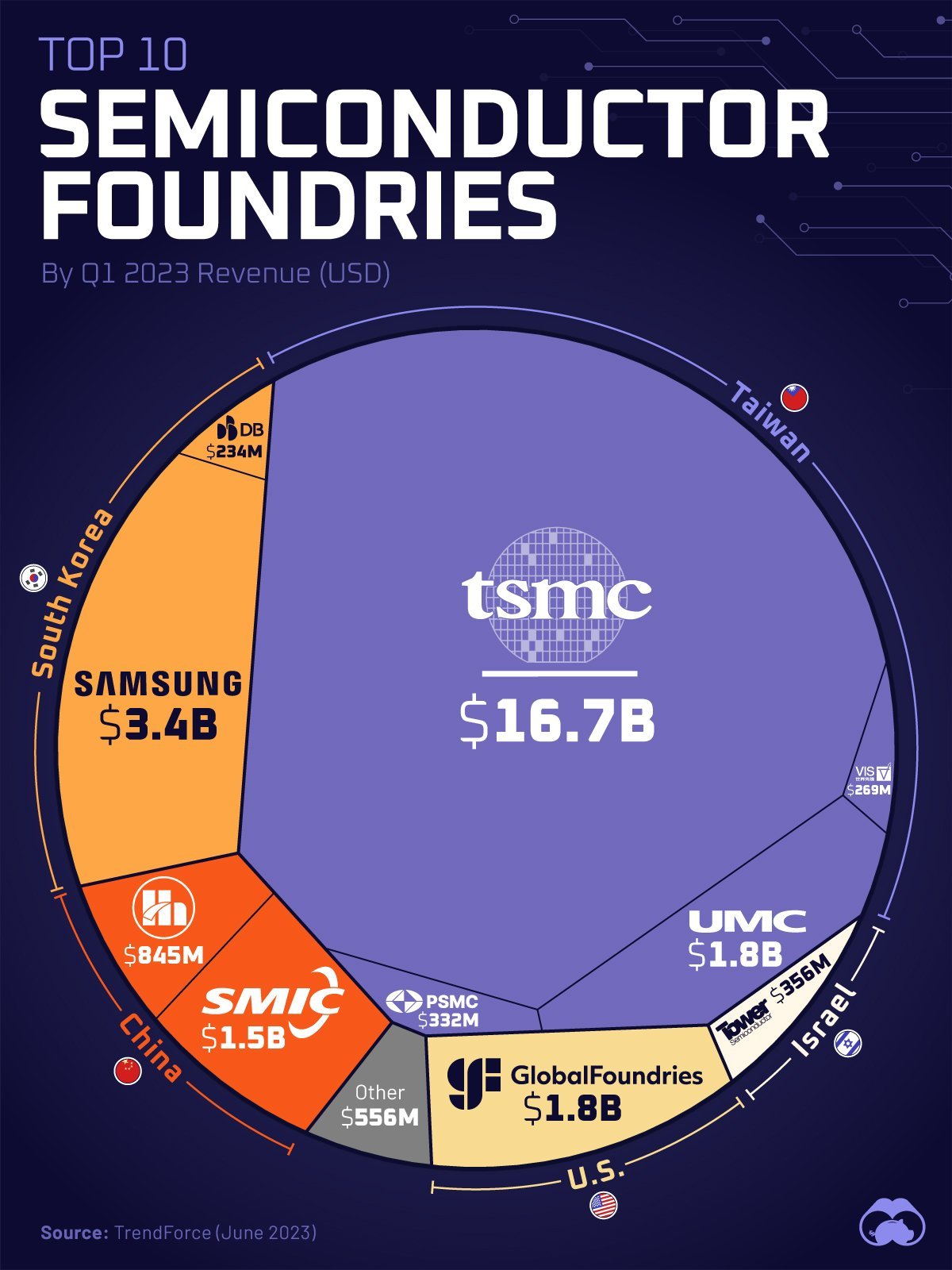 Chip Market Breakdown. Source: visualcapitalist