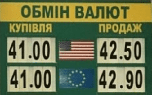 Курси обмінного пункту 