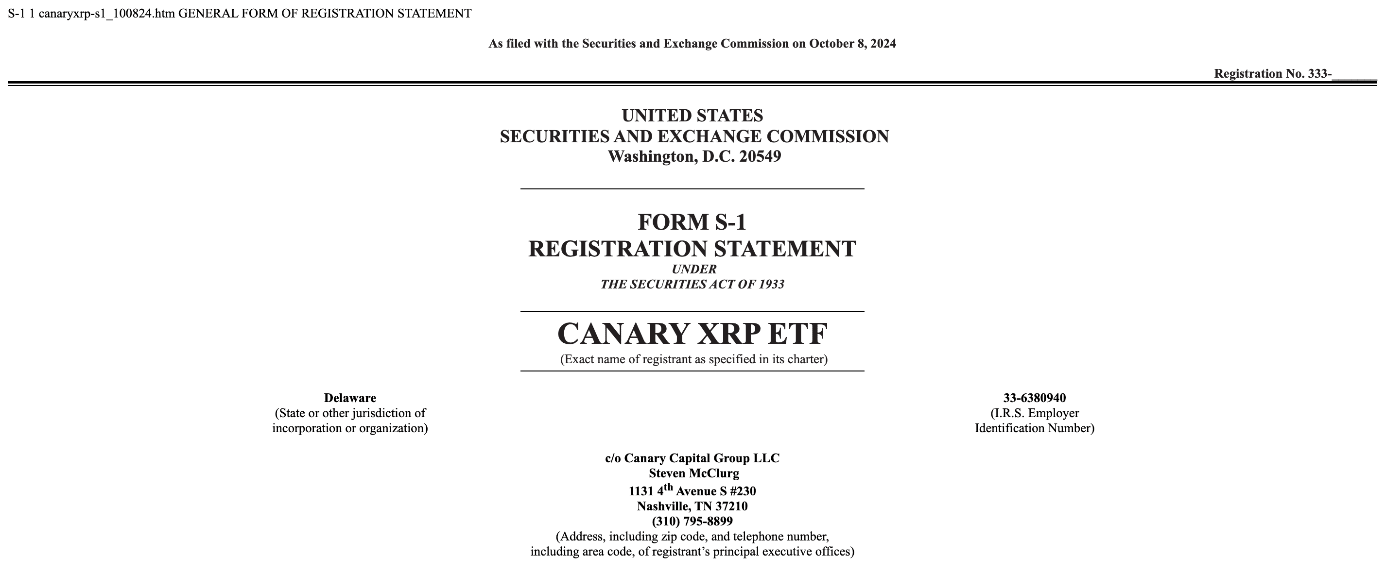 Canary Capital