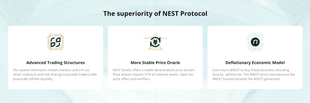 A rundown of the main functions and tools of the Nest Protocol (www.nestprotocol.org)