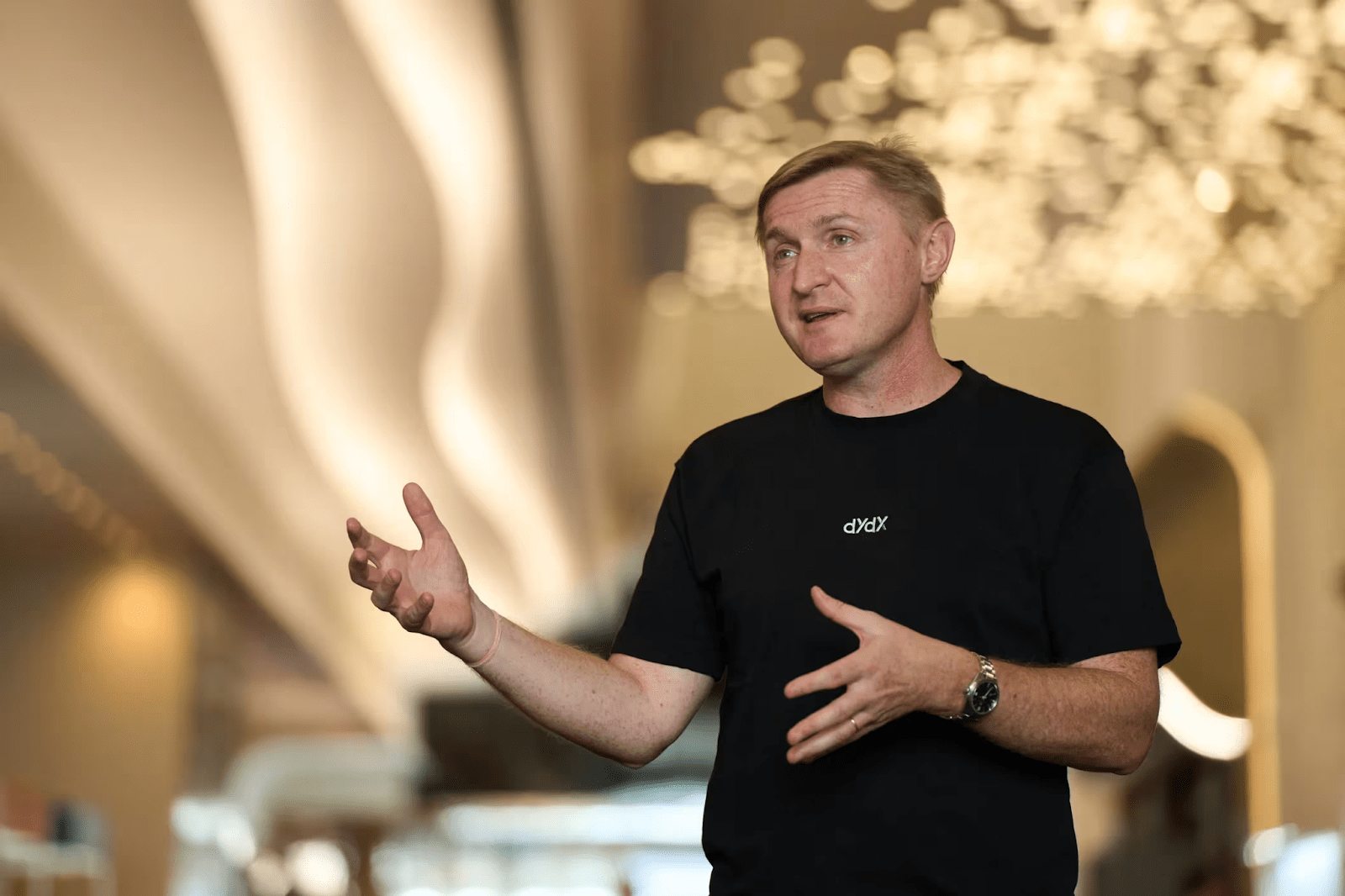 Charles D’Haussy, dYdX Foundation СЕО. Source: coindesk.com