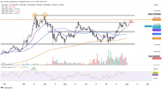 SOL/USDT 1D chart. Source: WhiteBIT TradingView