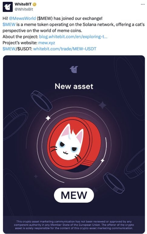 Source: WhiteBIT/X
