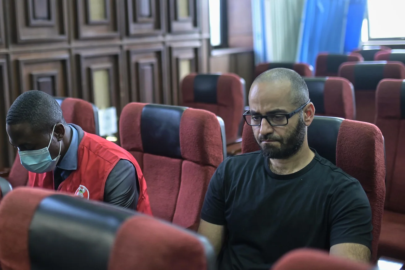 Гамбарян у залі суду. Джерело: thearmenianreport.com