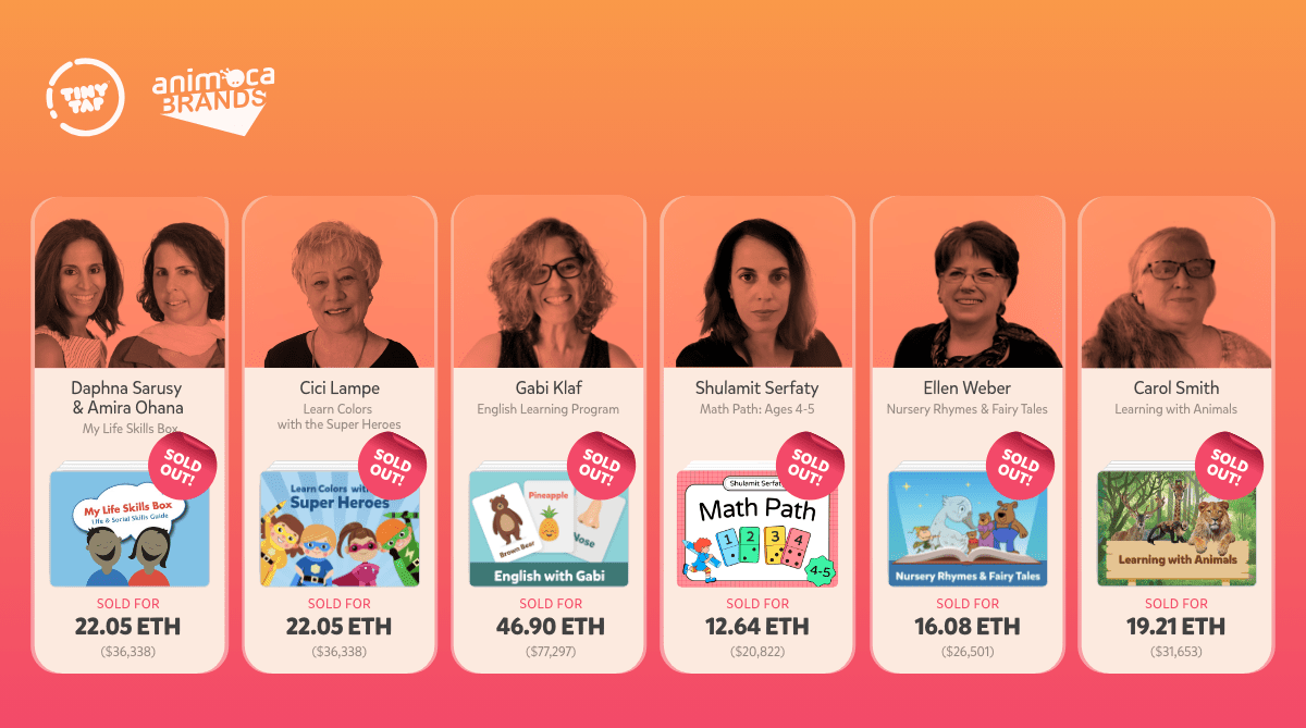 Educational NFTs from TinyTap Source: https://blog.tinytap.com