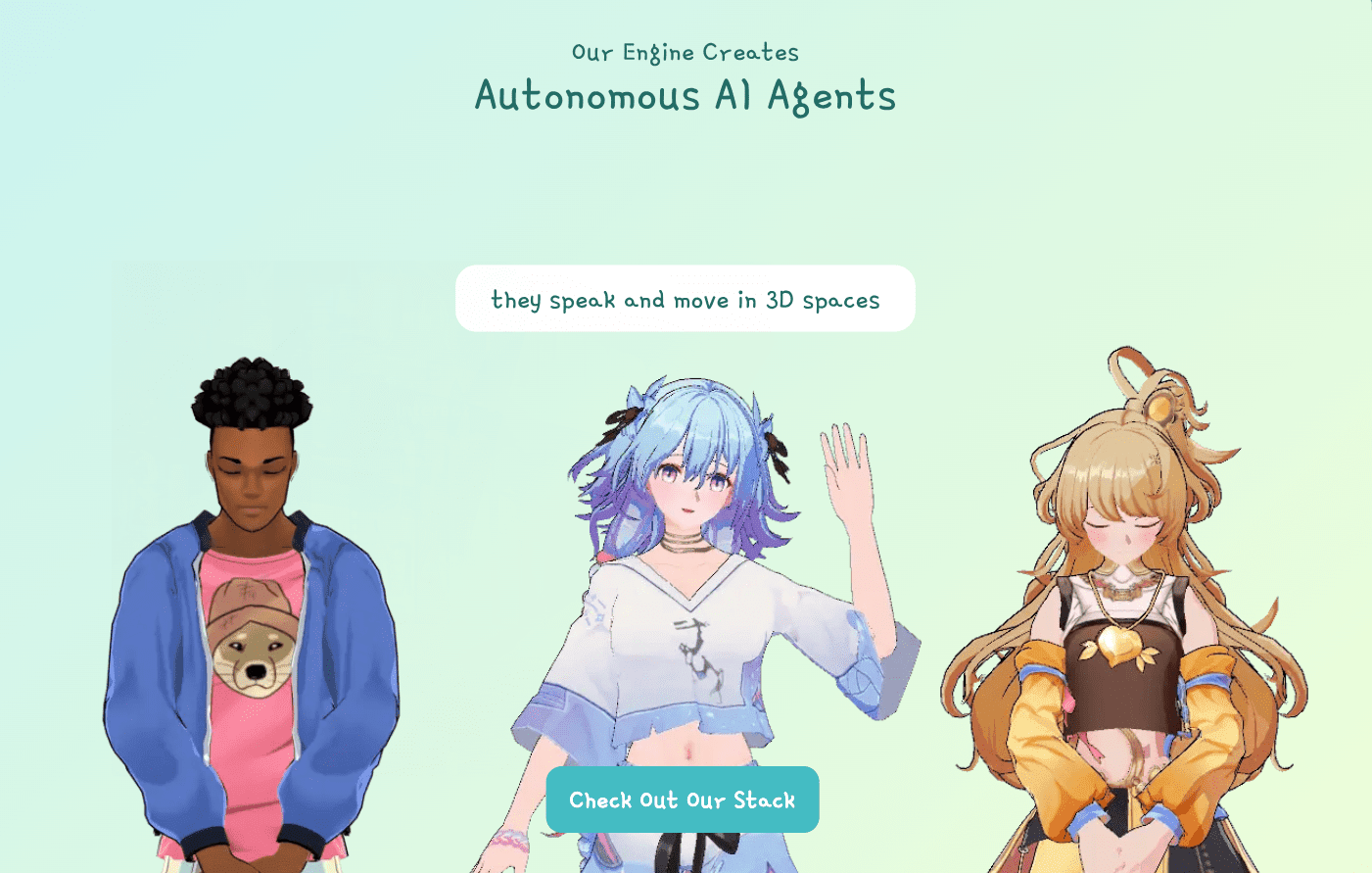 Главная страница сайта Virtuals Protocol.  Источник: virtuals.io