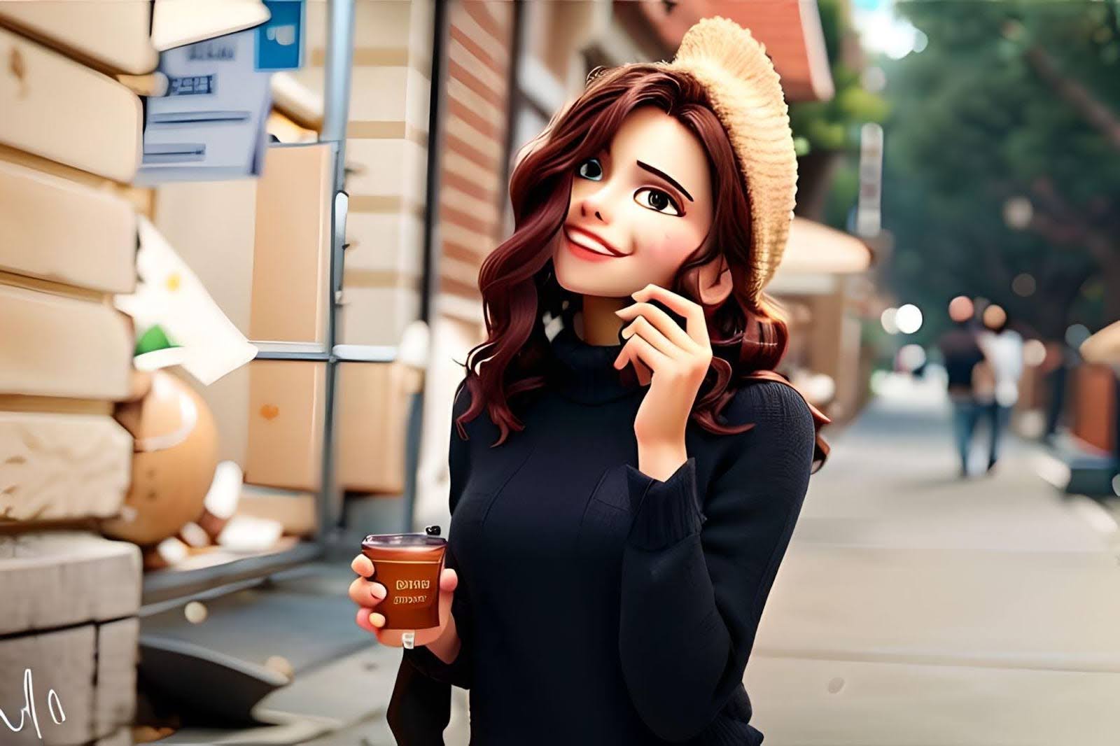 Фильтр Disney в редакторе Fotor