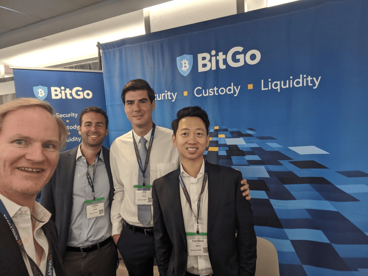 Mike Belshe and the BitGo team. Source: Х