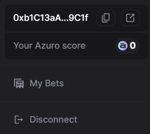 Azuro Score on Bookmaker. Source: bookmaker.xyz