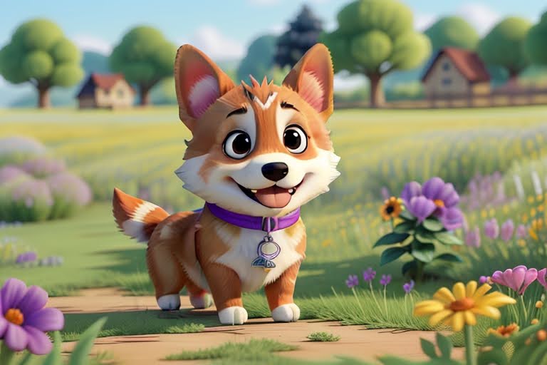 Leonardo 3D Animation Style за готовим описом