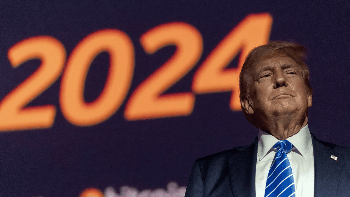 Donald Trump declared his vision to establish the United States as the world