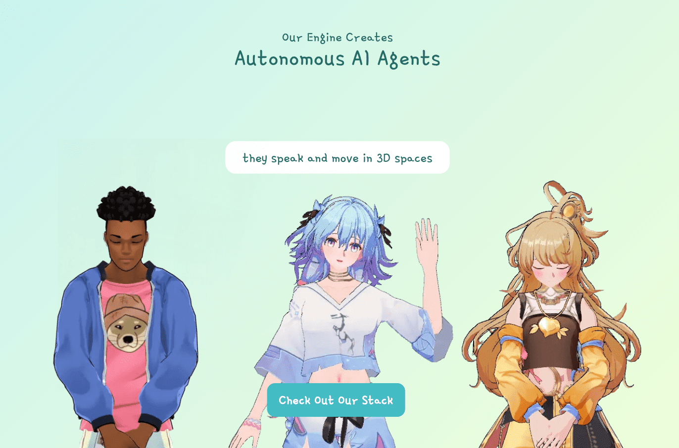 Virtual Protocol’s AI agents: Source: virtuals.io
