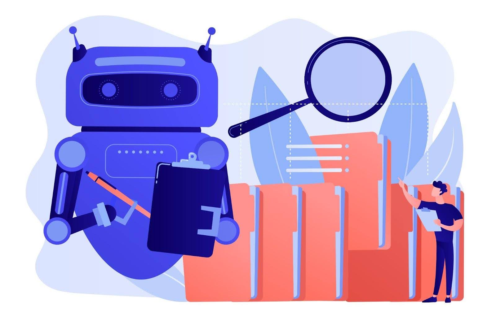 Robot doing repetitive tasks. Source: freepik.com