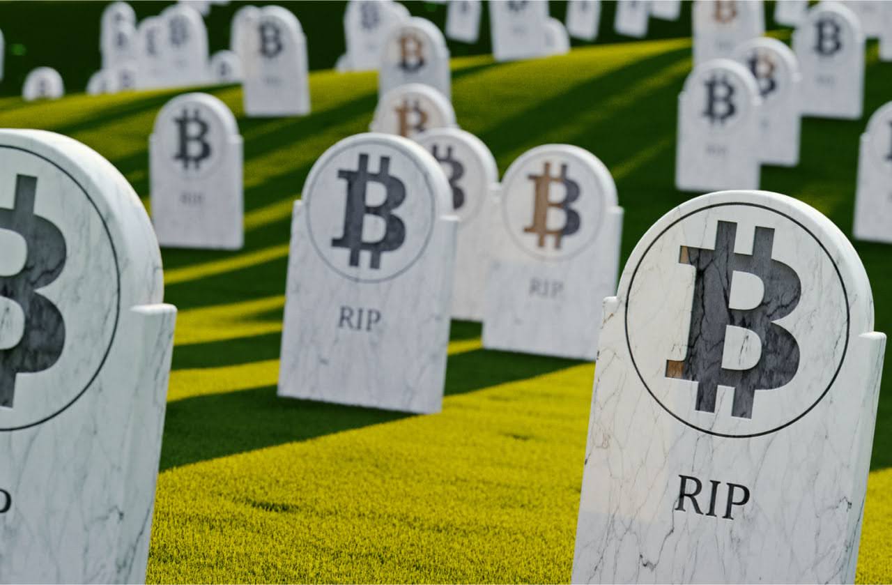 Біткоїн помирав багато разів. Джерело: news.bitcoin.com