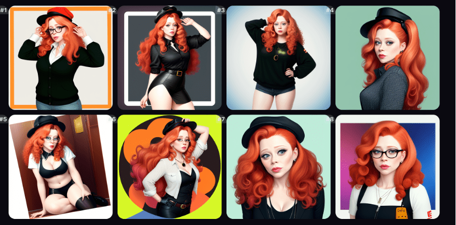  Natasha Lyonne’s NFTs. Source: AI-Generated NFTs