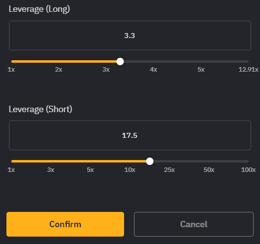 Установка кредитного плеча для сделки (Bybit)