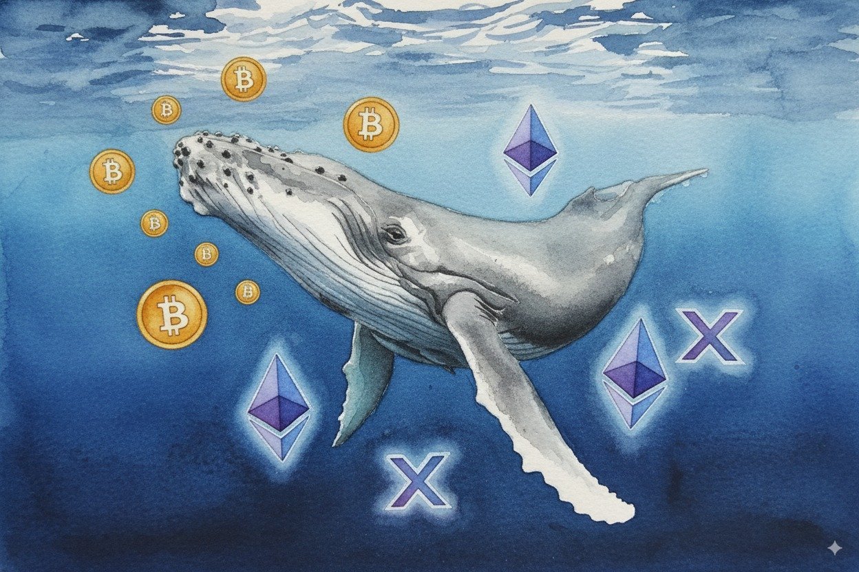 Bitcoin-кит перевёл $217M в BTC в Ethereum на Hyperliquid