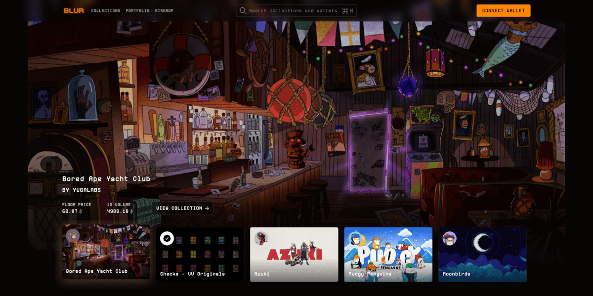 The design was a labor of love.  Source: blur.io