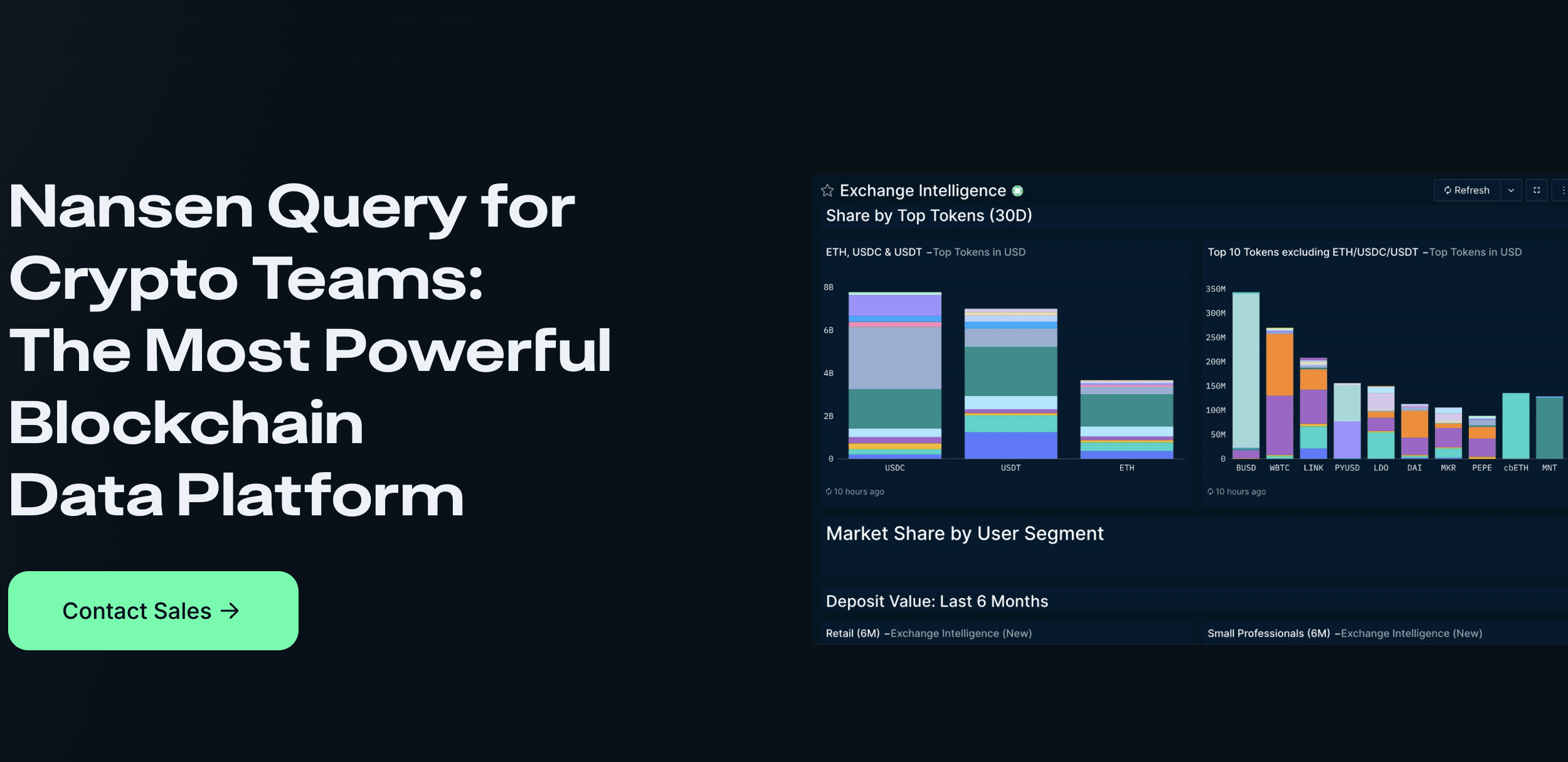 Nansen — the most powerful blockchain data platform. Source: nansen.ai